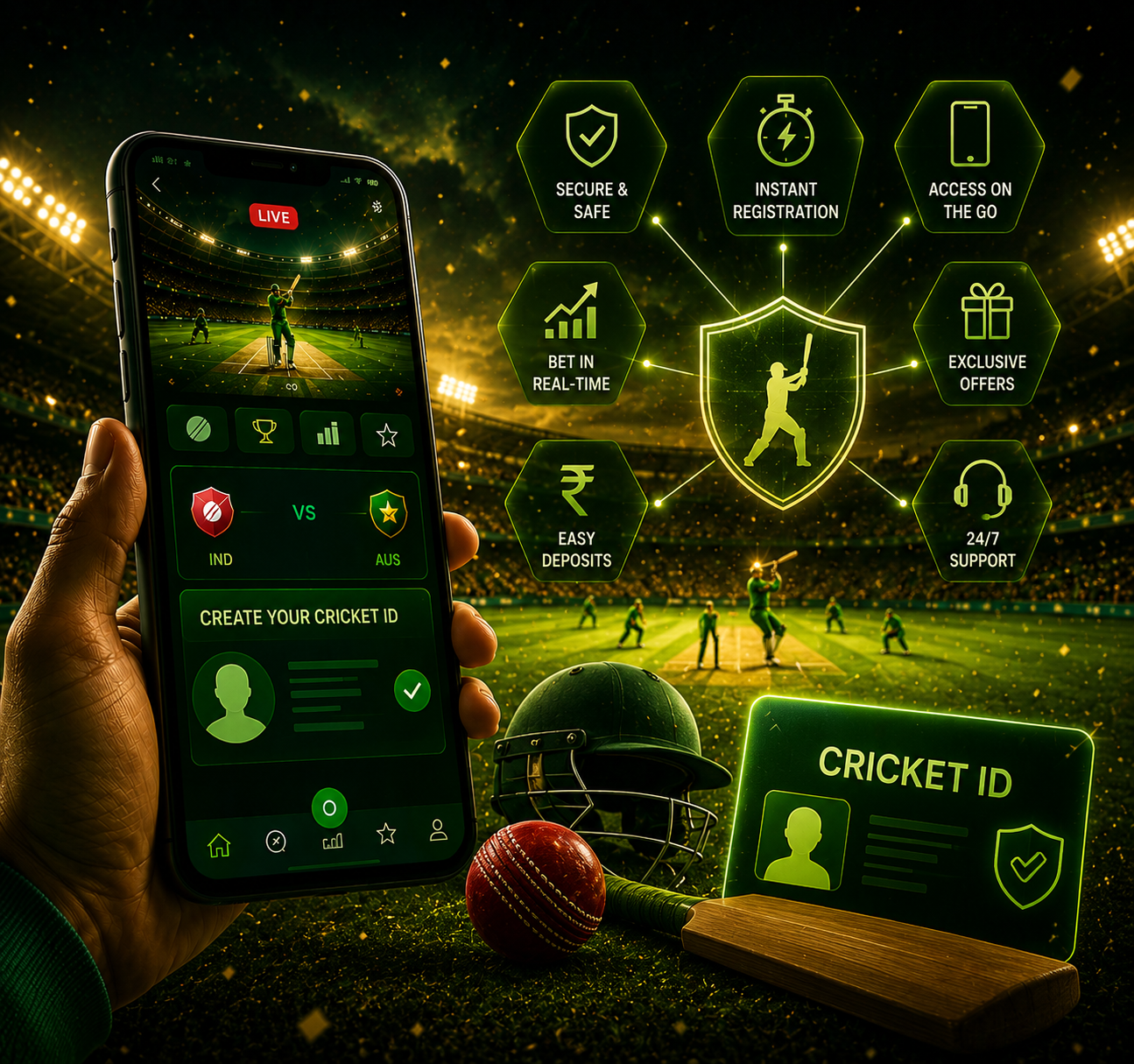 Online Cricket ID